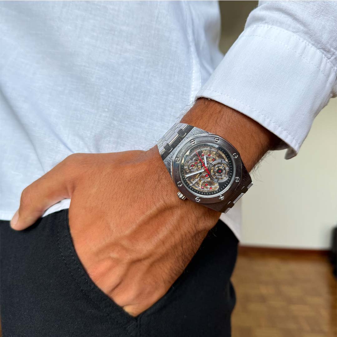 Orologio elegante da uomo: scopri il fascino del movimento automatico